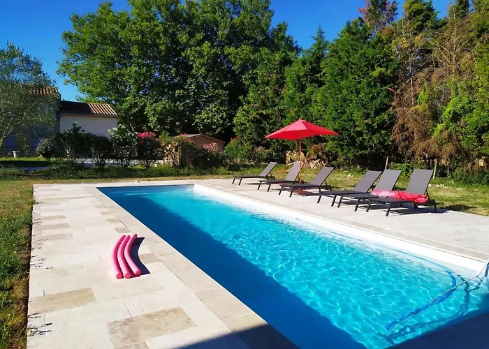 펜션 Domaine La Masquierette Villepinte (Aude)