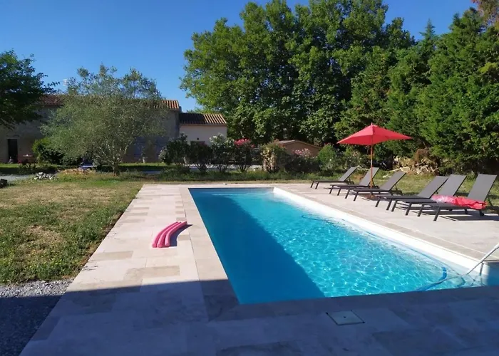 펜션 Domaine La Masquierette Villepinte (Aude)